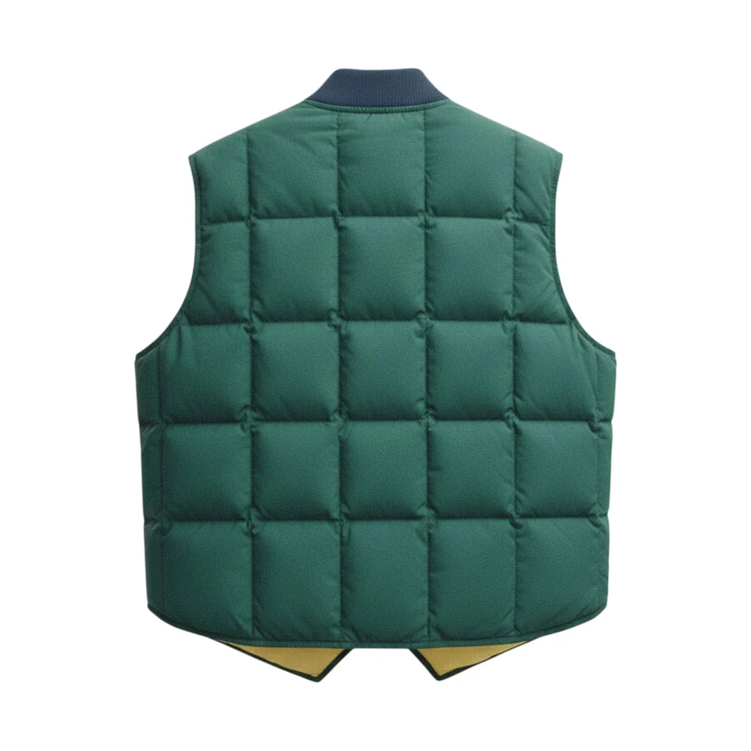 W6-SEATTLE Gilet Down Vest Forest Green Man