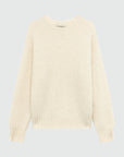 DS6-CREW Maglia Neck Alpaca Blend Ecrù Woman