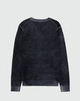 UW6-CREW Maglia Merino Wool Printed Charcoal Man