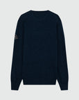UW5-CREW Maglia Girocollo Lana Cashmere Denim Man
