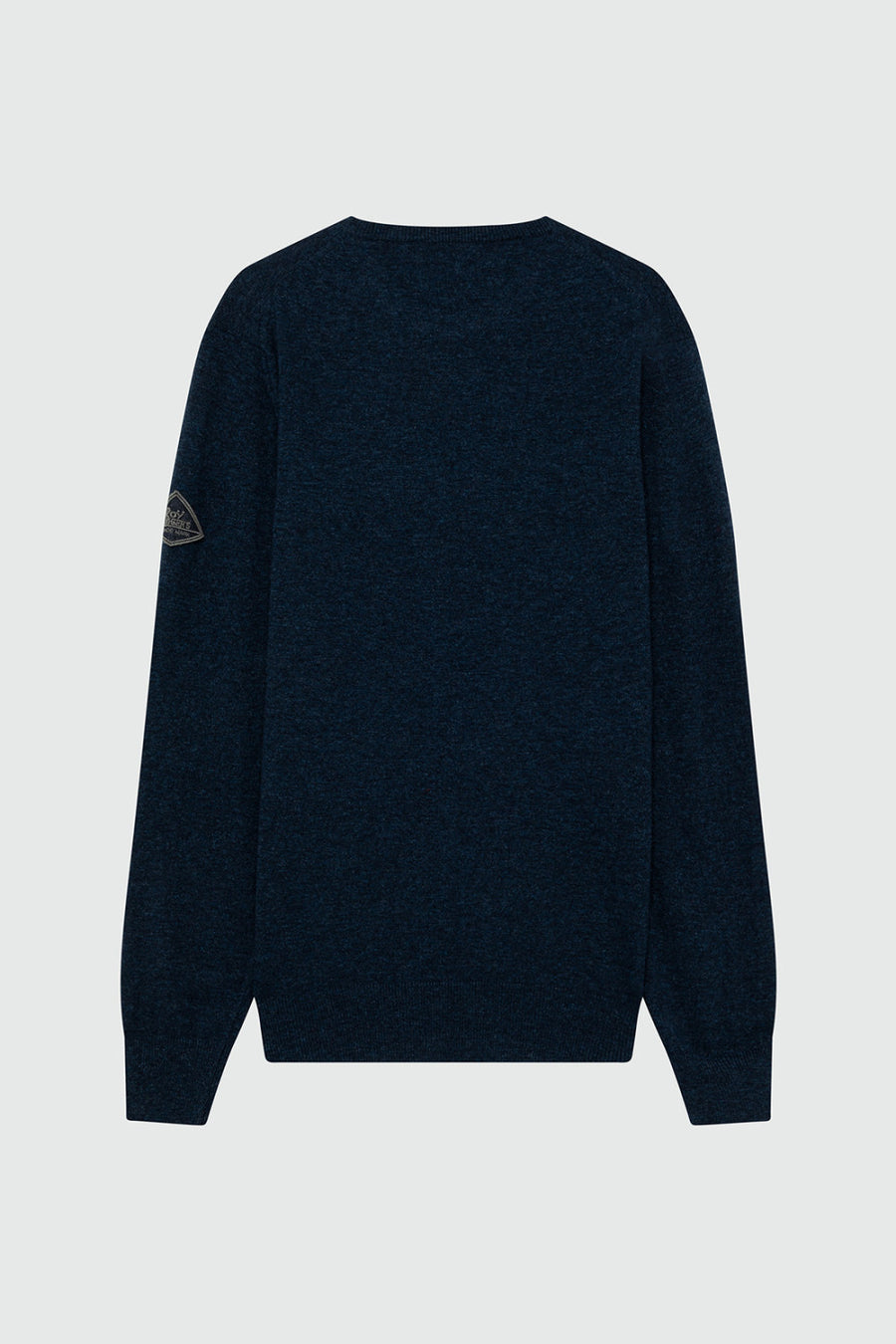 UW5-CREW Maglia Girocollo Lana Cashmere Denim Man