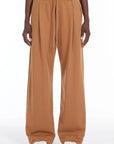 W4-CURVE Pantalone in Felpa Caramello