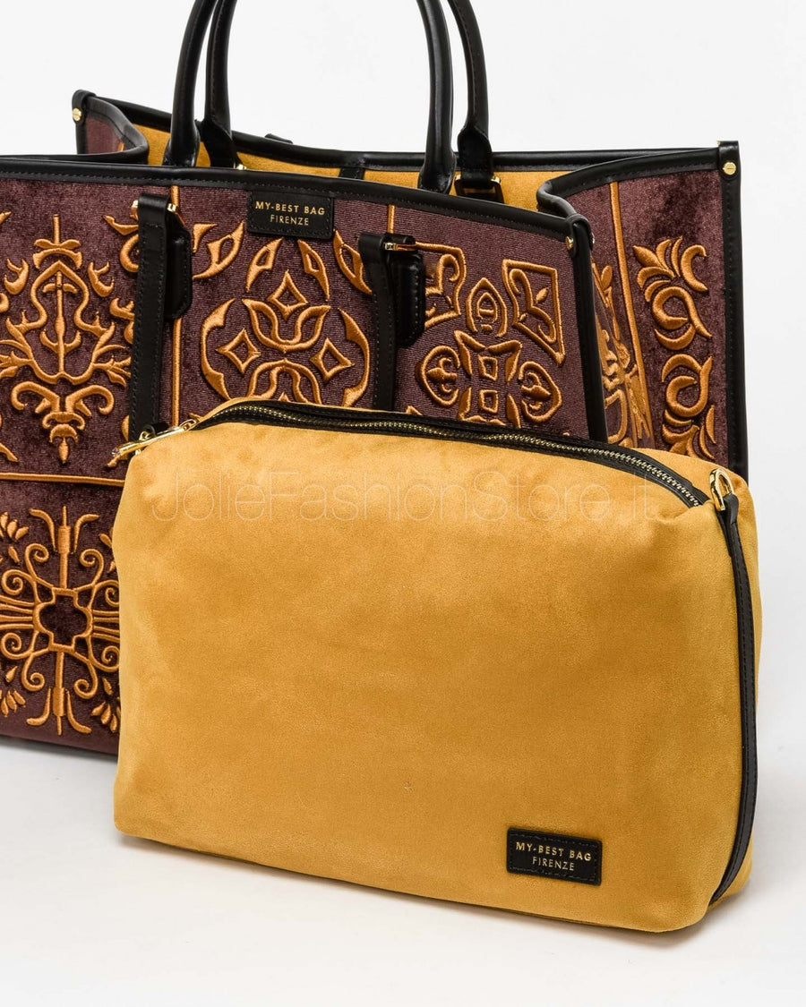 W5-1001 ATENA LISBONA Shopper Grande Tabac