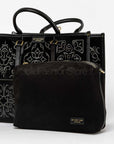 W5-1001 ATENA LISBONA Shopper Grande Black Tie