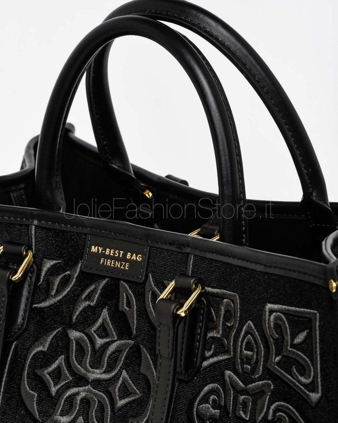 W5-1001 ATENA LISBONA Shopper Grande Black Tie