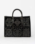 W5-1001 ATENA LISBONA Shopper Grande Black Tie