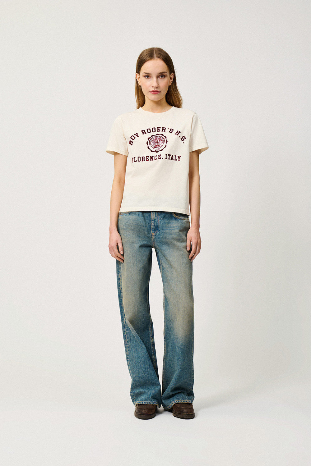 DW6-SUPER WIDE OLD GLORY Denim Mocha Woman