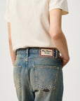 DW6-SUPER WIDE OLD GLORY Denim Mocha Woman