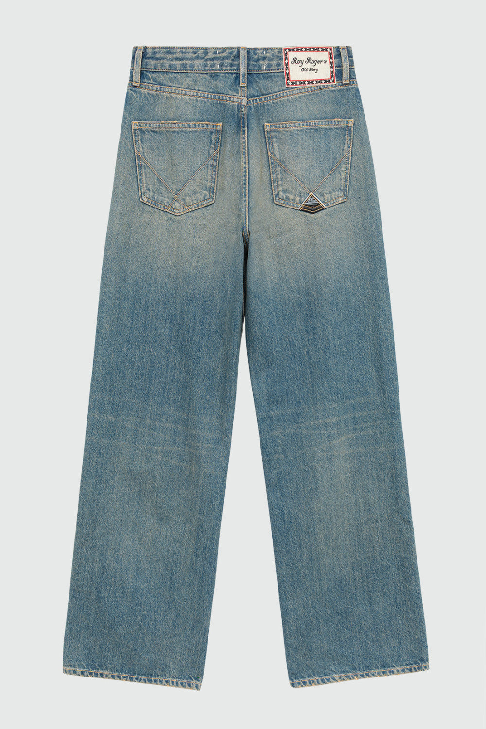 DW6-SUPER WIDE OLD GLORY Denim Mocha Woman
