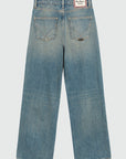DW6-SUPER WIDE OLD GLORY Denim Mocha Woman