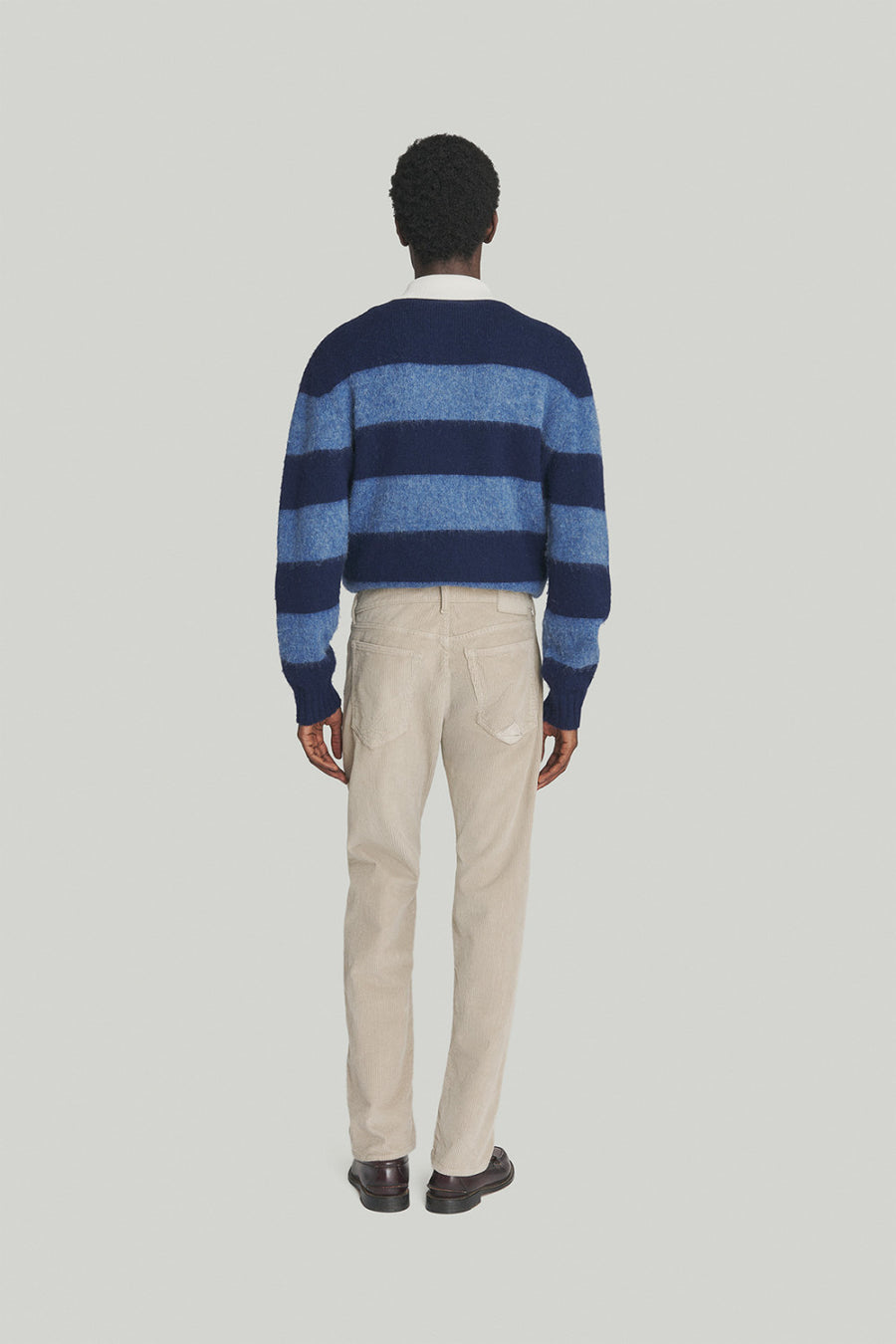 UW5-Cult Plain Pantalone Velluto Mastic Man