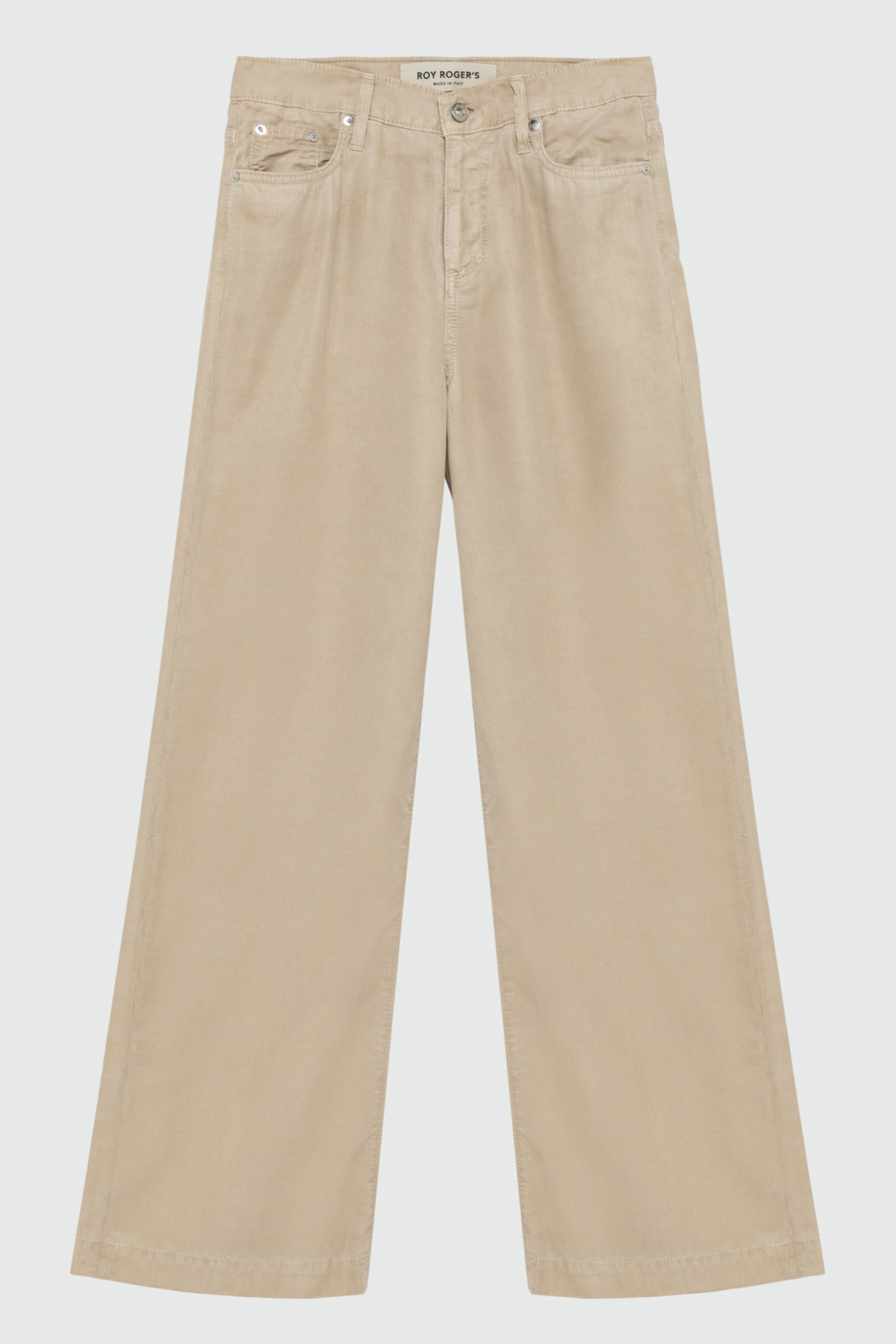 DS6-MARTA Pantalone in Tencel Beige Woman