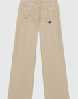 DS6-MARTA Pantalone in Tencel Beige Woman
