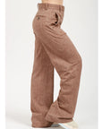 SD4-3086 Pantalone Piquet Cacao Woman