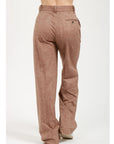 SD4-3086 Pantalone Piquet Cacao Woman