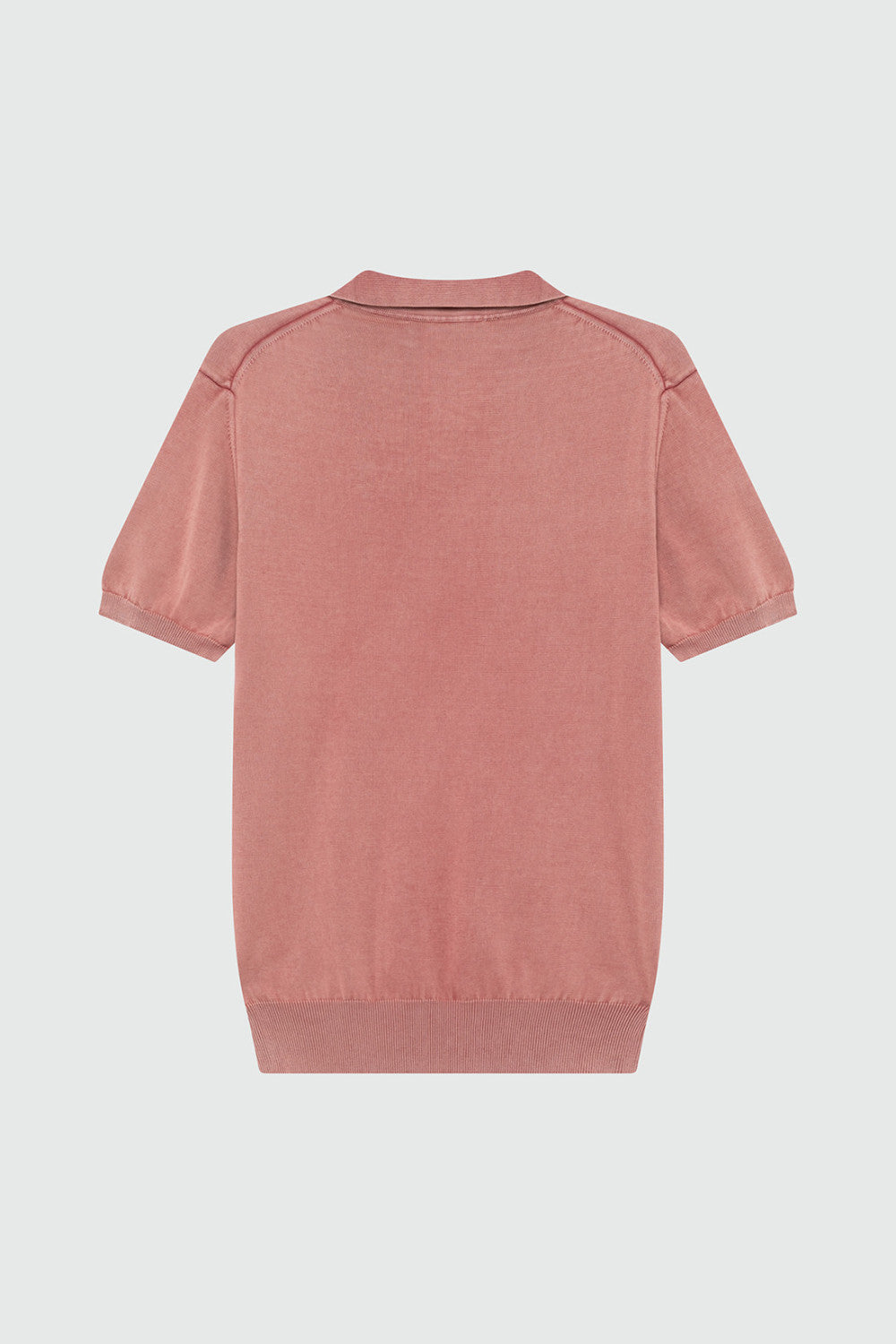 US6- Polo Cotton Dyed Paprika Man
