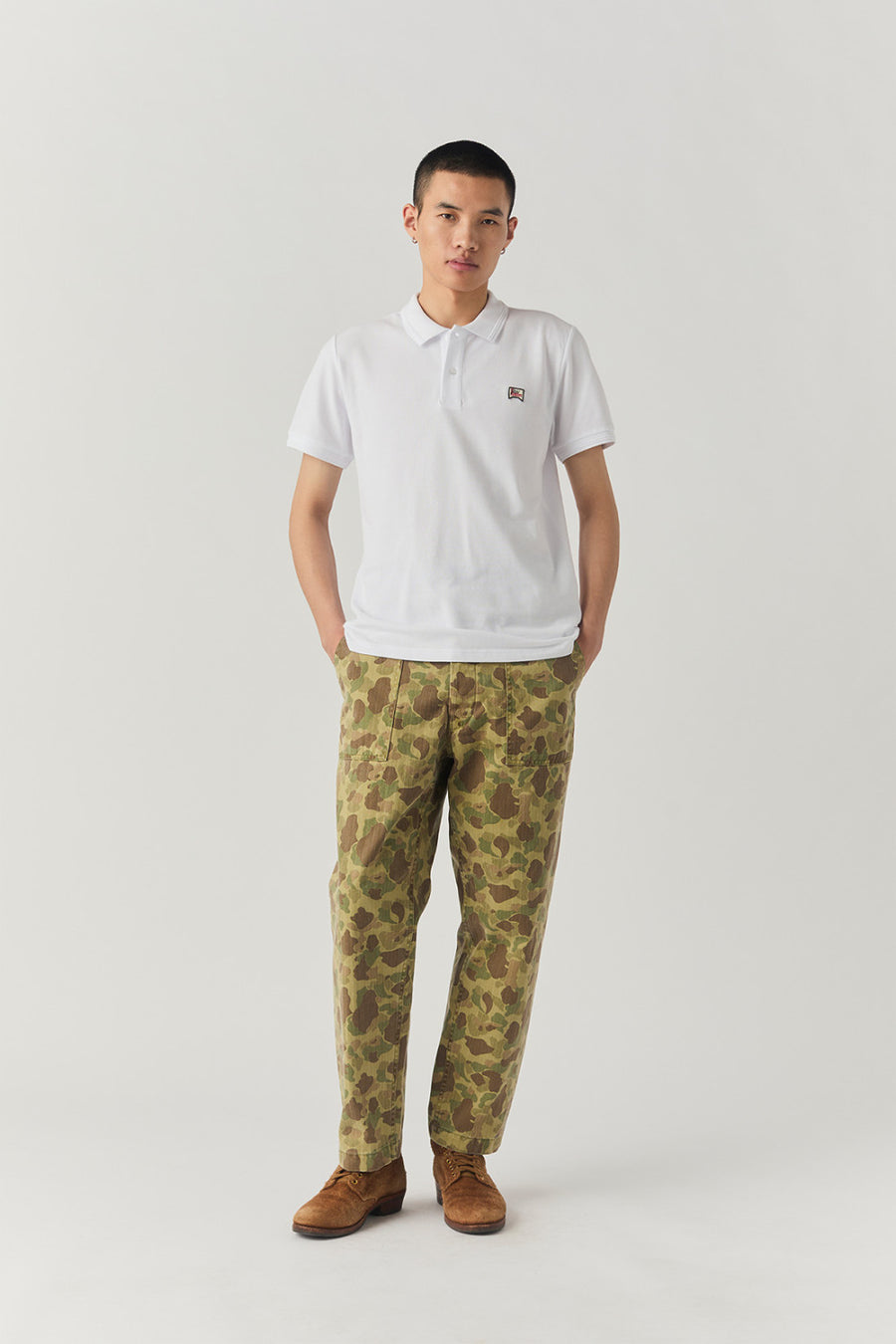 US5-Polo Piquet Sea Blue Man