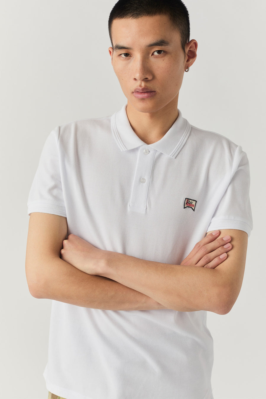 US5-Polo Piquet Sea Blue Man