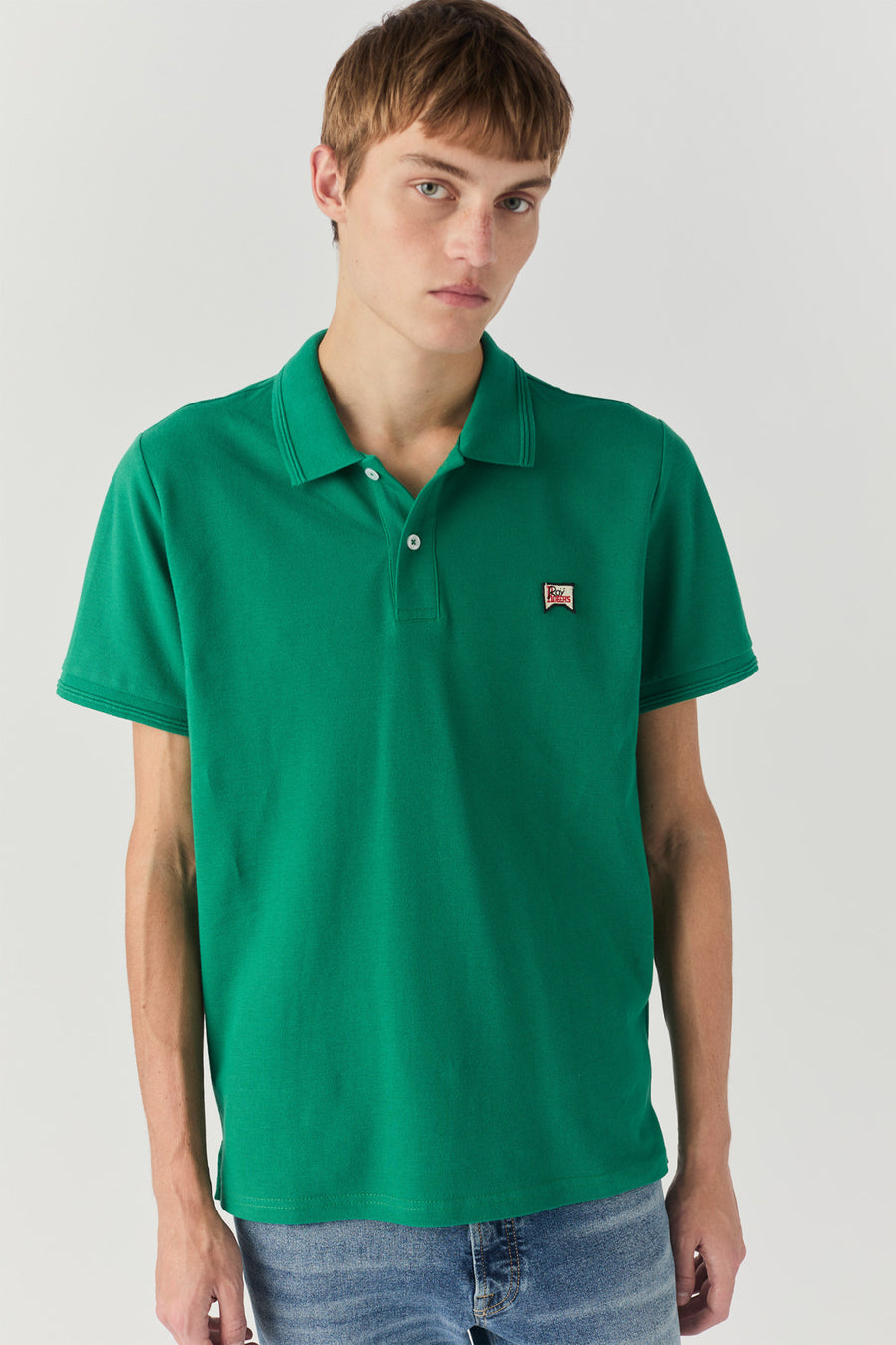 US5-Polo Piquet Green Man