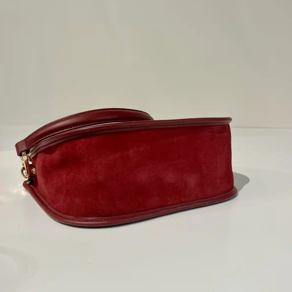 W6-3014 ATENA HOBO Carpet Bordeaux