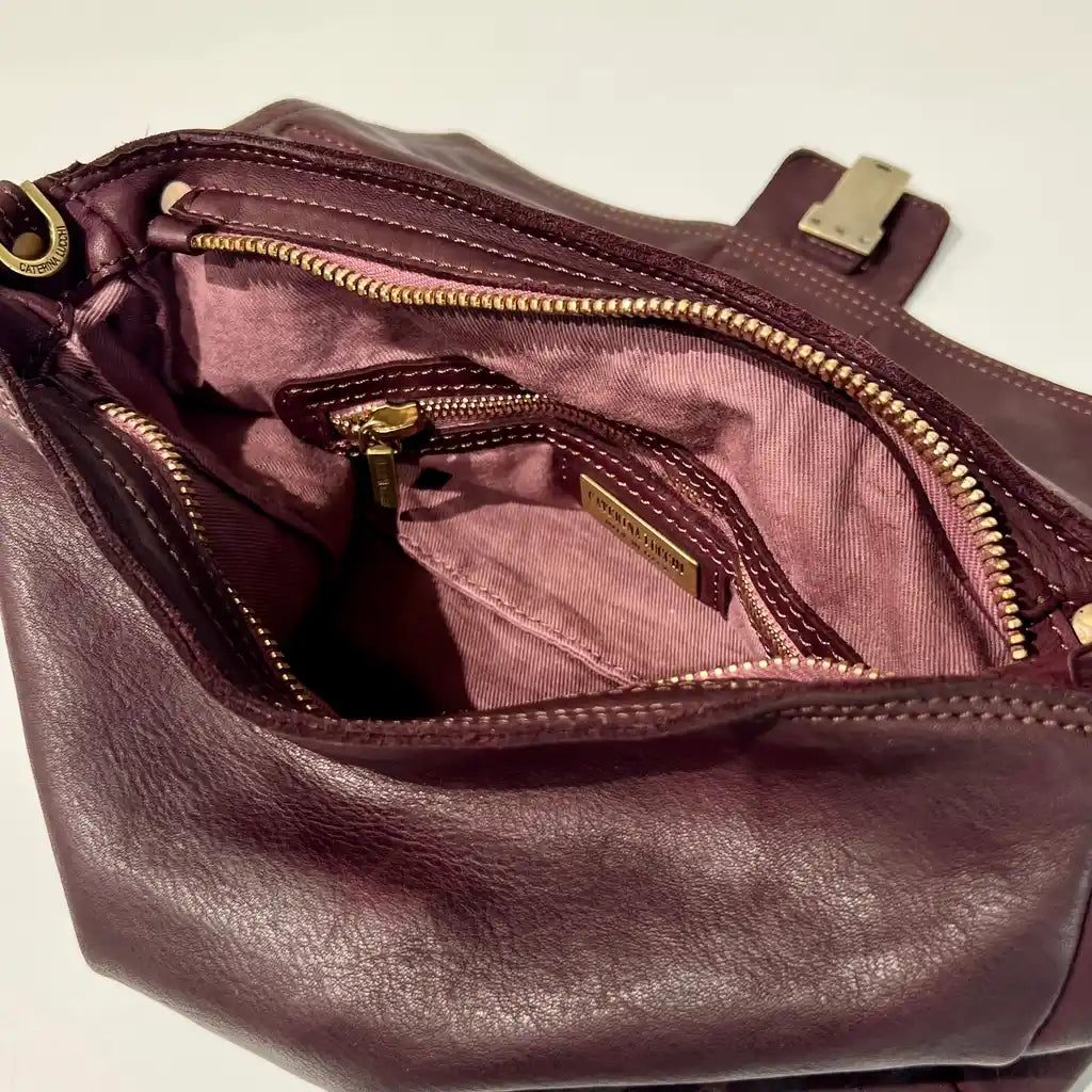 W6-2843 BORSA MARIA NEW PARMA M Prugna C3507