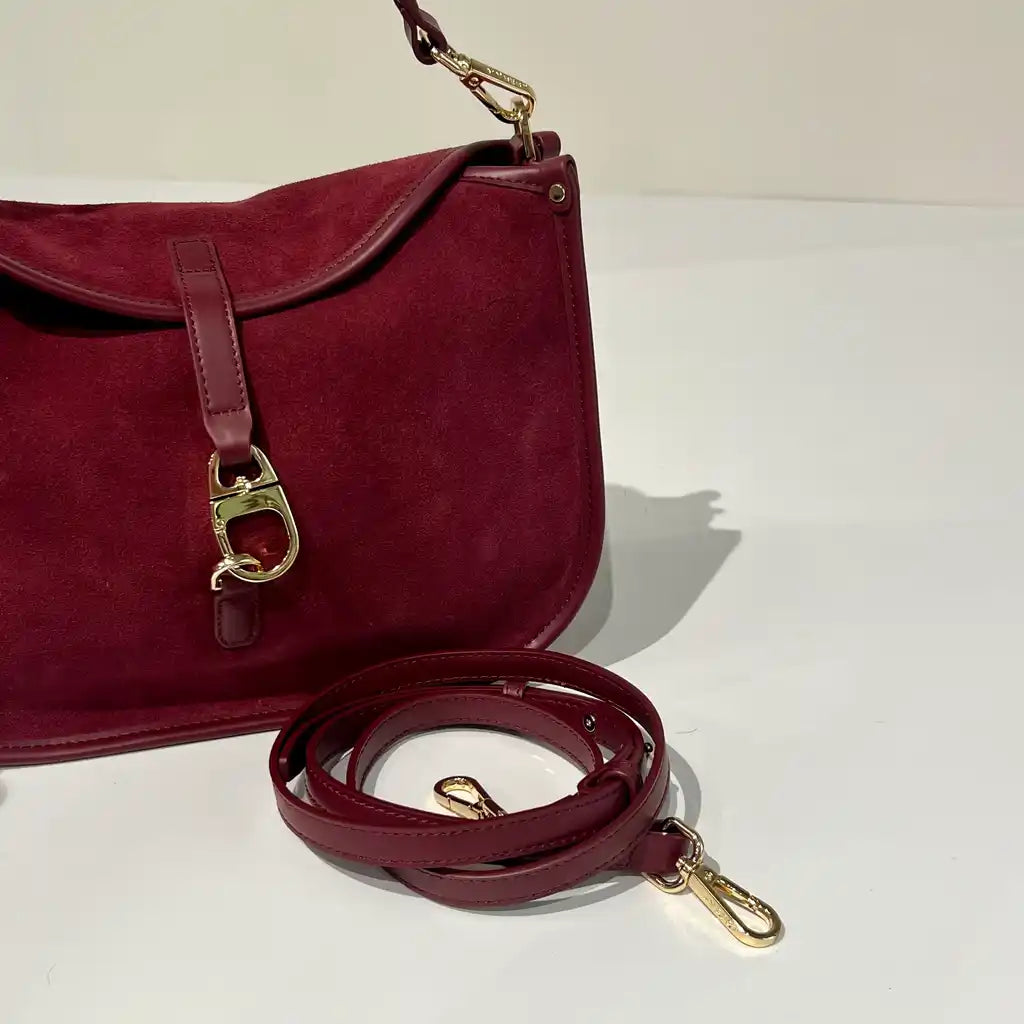 W6-3014 ATENA HOBO Carpet Bordeaux
