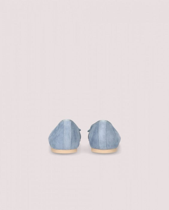S4-35663 Rosario Ballerina Suede Denim Blue