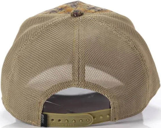 W4-1490 TRUCKER Plaid Golden GLD