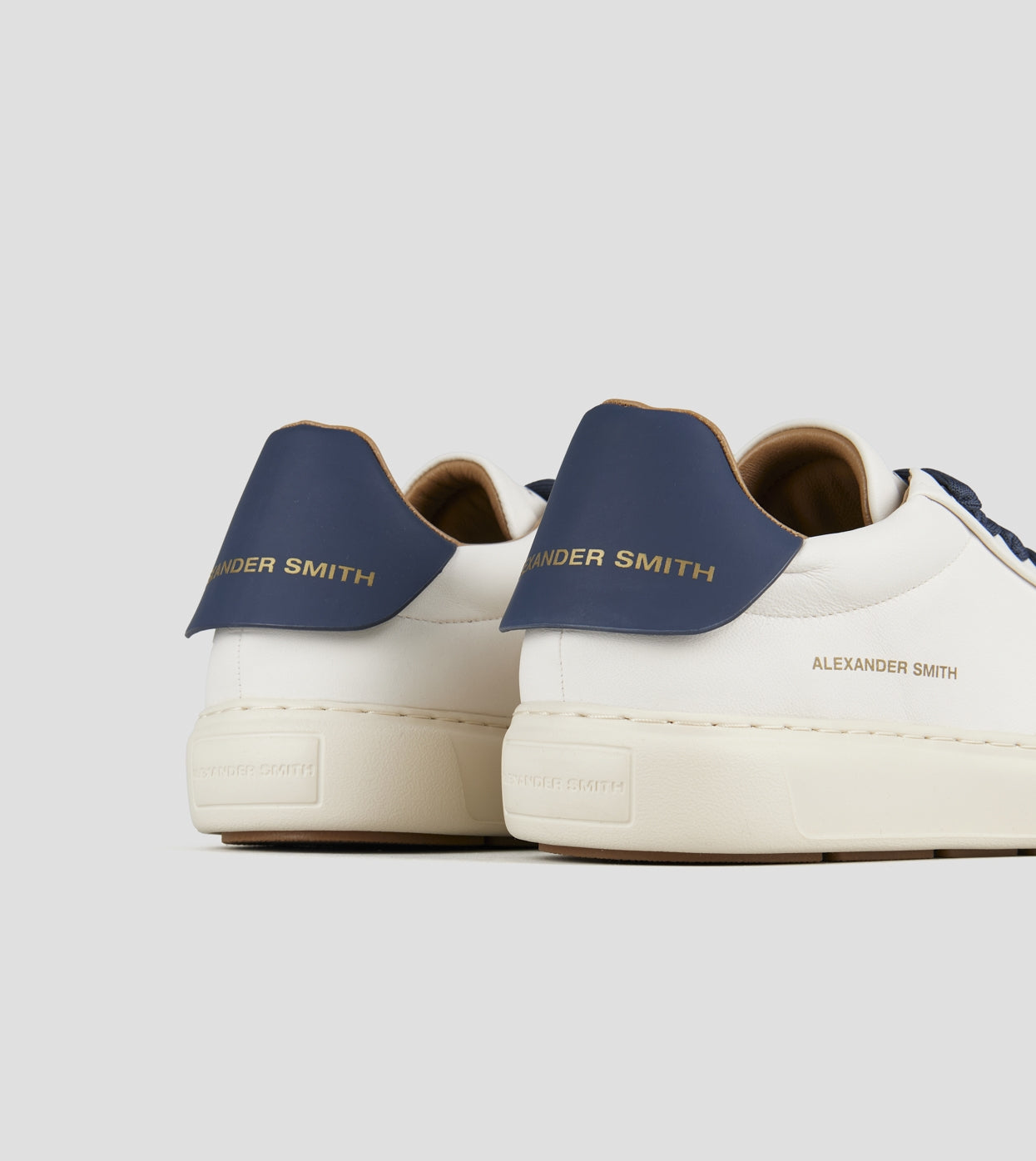 US6-SOHO Sneakers White/Blue Man