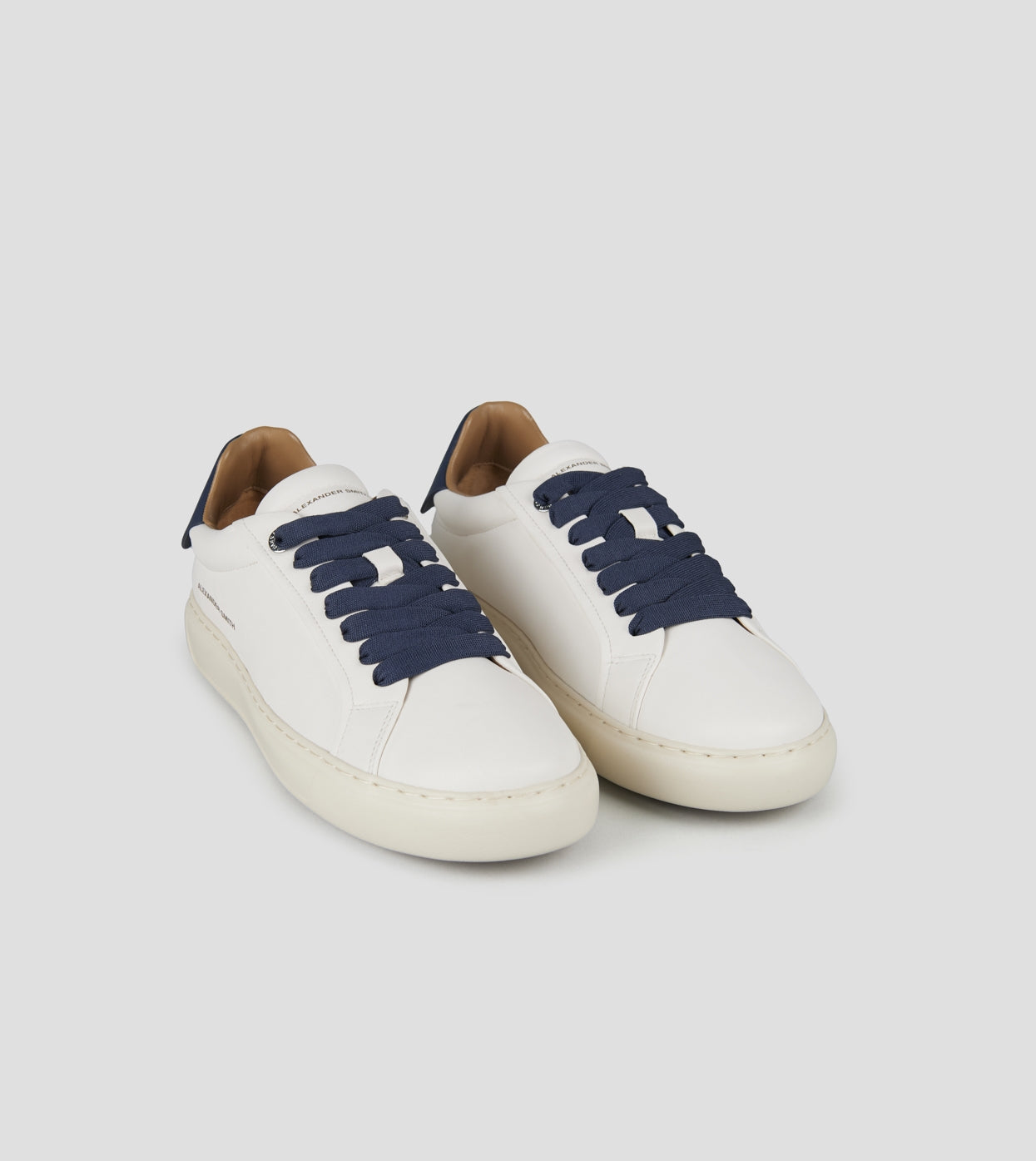 US6-SOHO Sneakers White/Blue Man