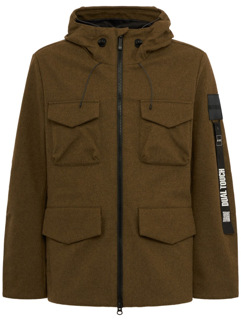 W6-SPIREMARK Field Jacket Tech Loden Man