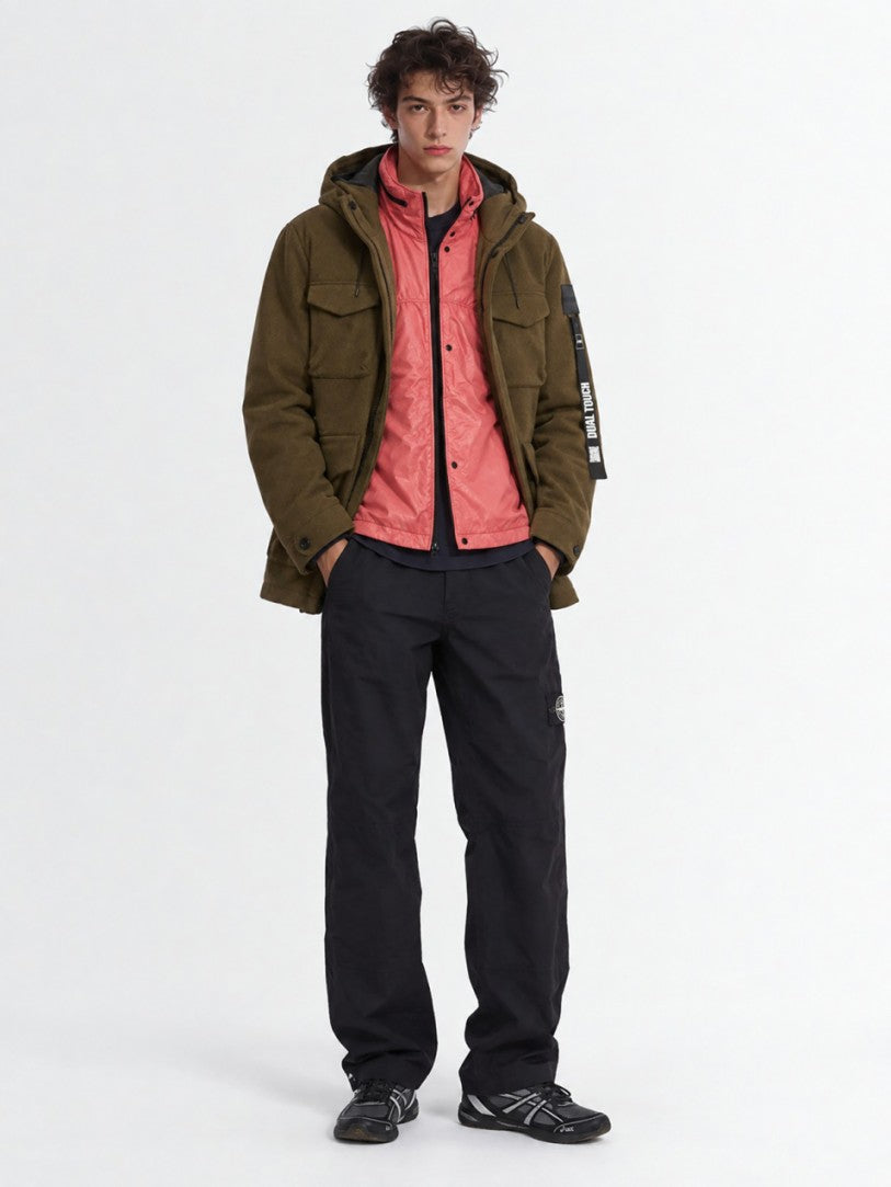 W6-SPIREMARK Field Jacket Tech Loden Man