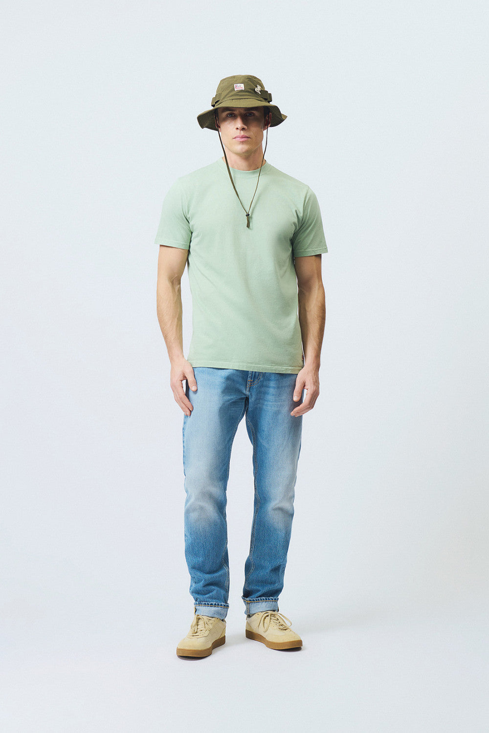 US6- T-Shirt Jersey Sage Man