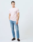 US6- T-Shirt Jersey Light Pink Man