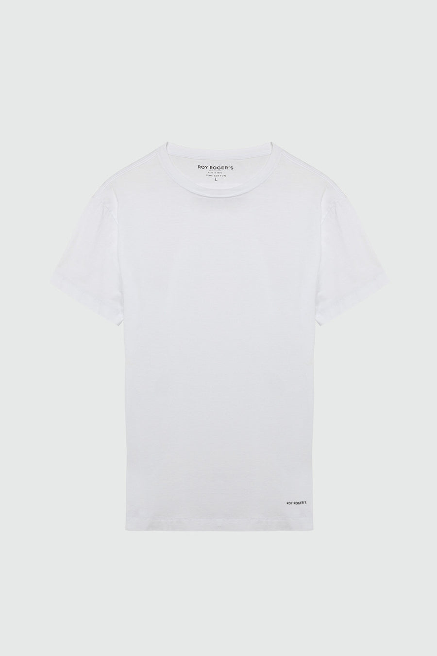 US5- T-Shirt Pima Jersey Optical White Man