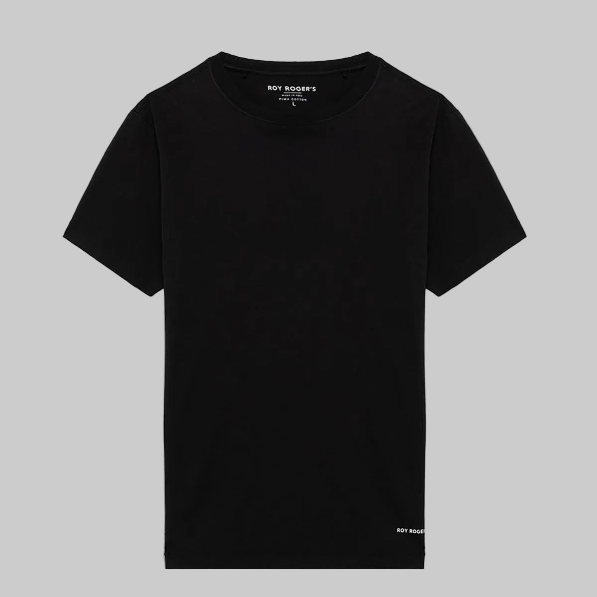 US5- T-Shirt Pima Jersey Black Man