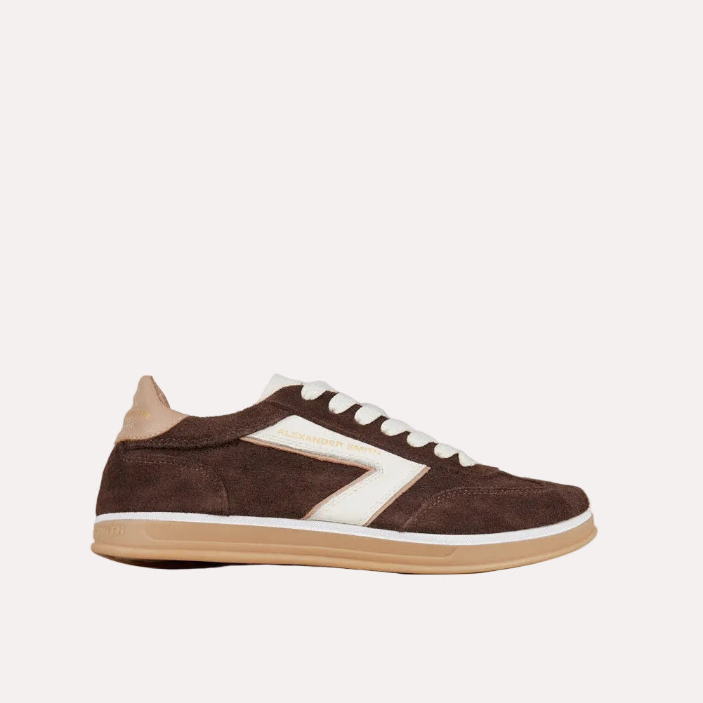 DS6-THAMES Dark Brown/Off White Woman