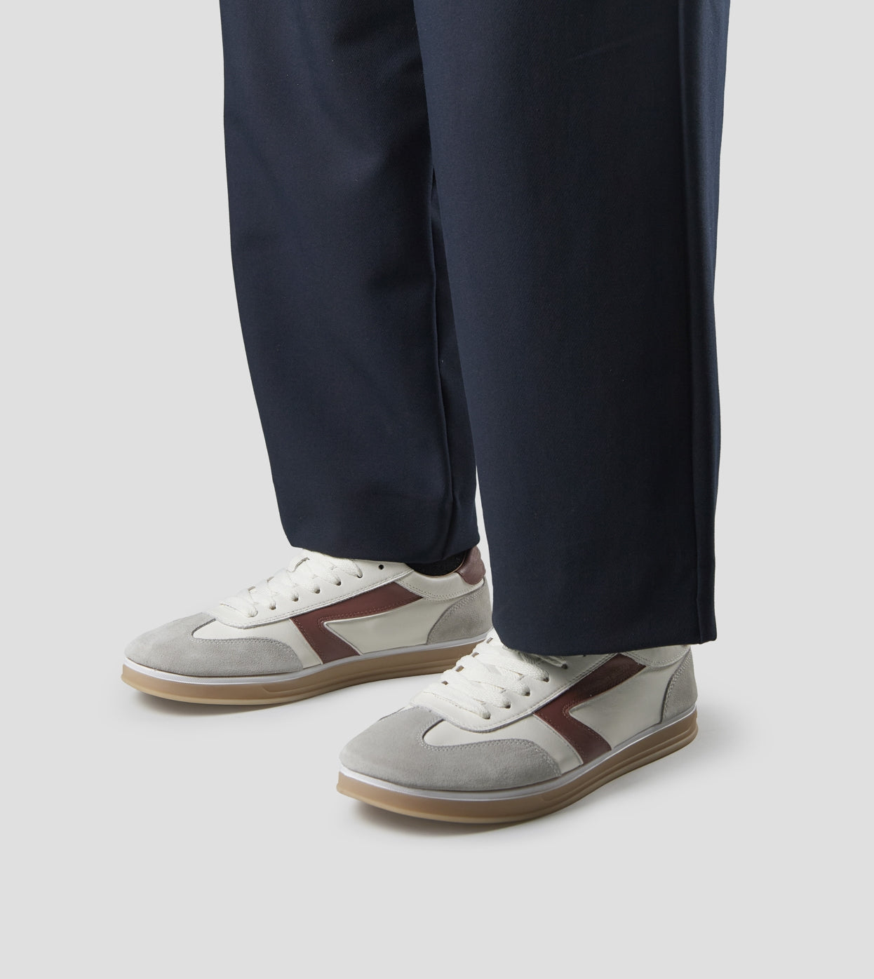 US6-THAMES Sneakers White/Wine Man