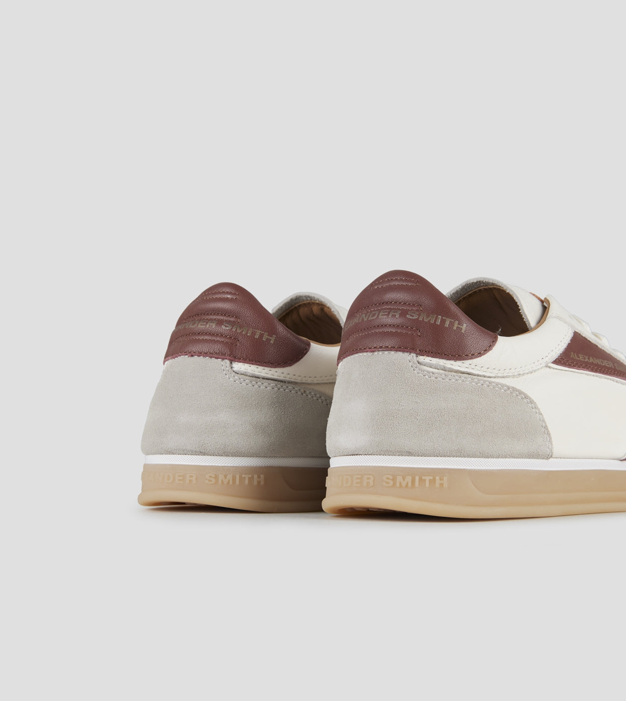 US6-THAMES Sneakers White/Wine Man