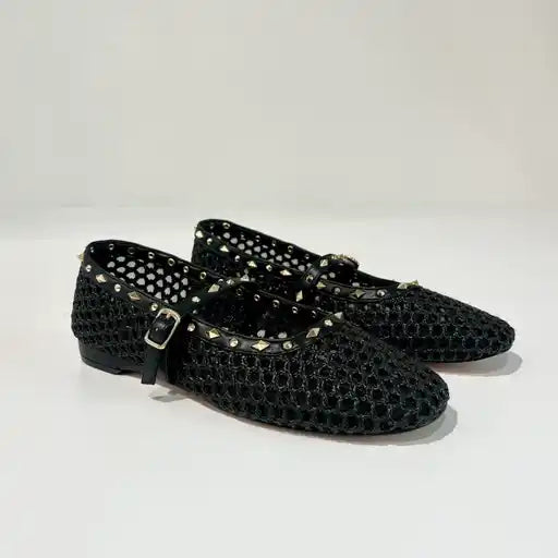 S6-219-10 GLENDA Ballerina Black