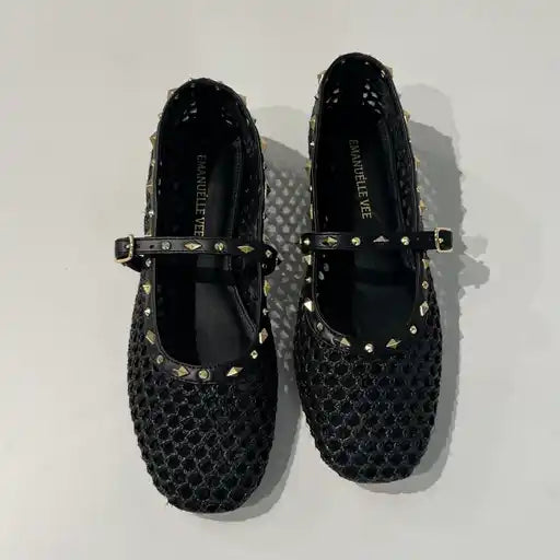 S6-219-10 GLENDA Ballerina Black