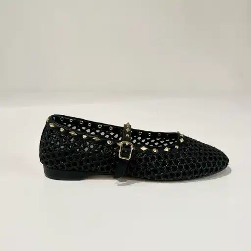 S6-219-10 GLENDA Ballerina Black