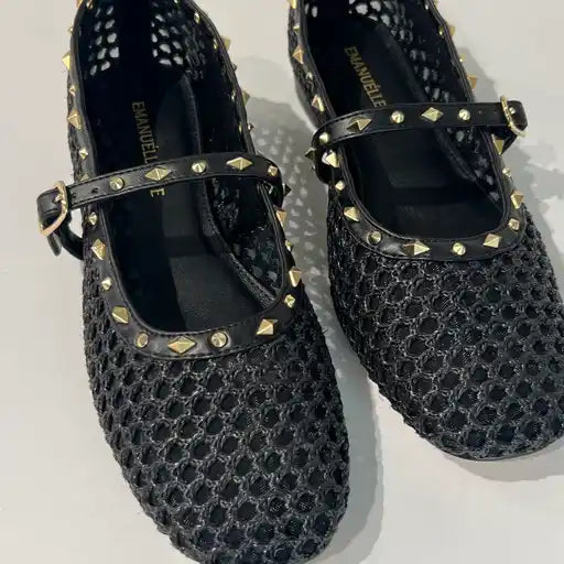 S6-219-10 GLENDA Ballerina Black