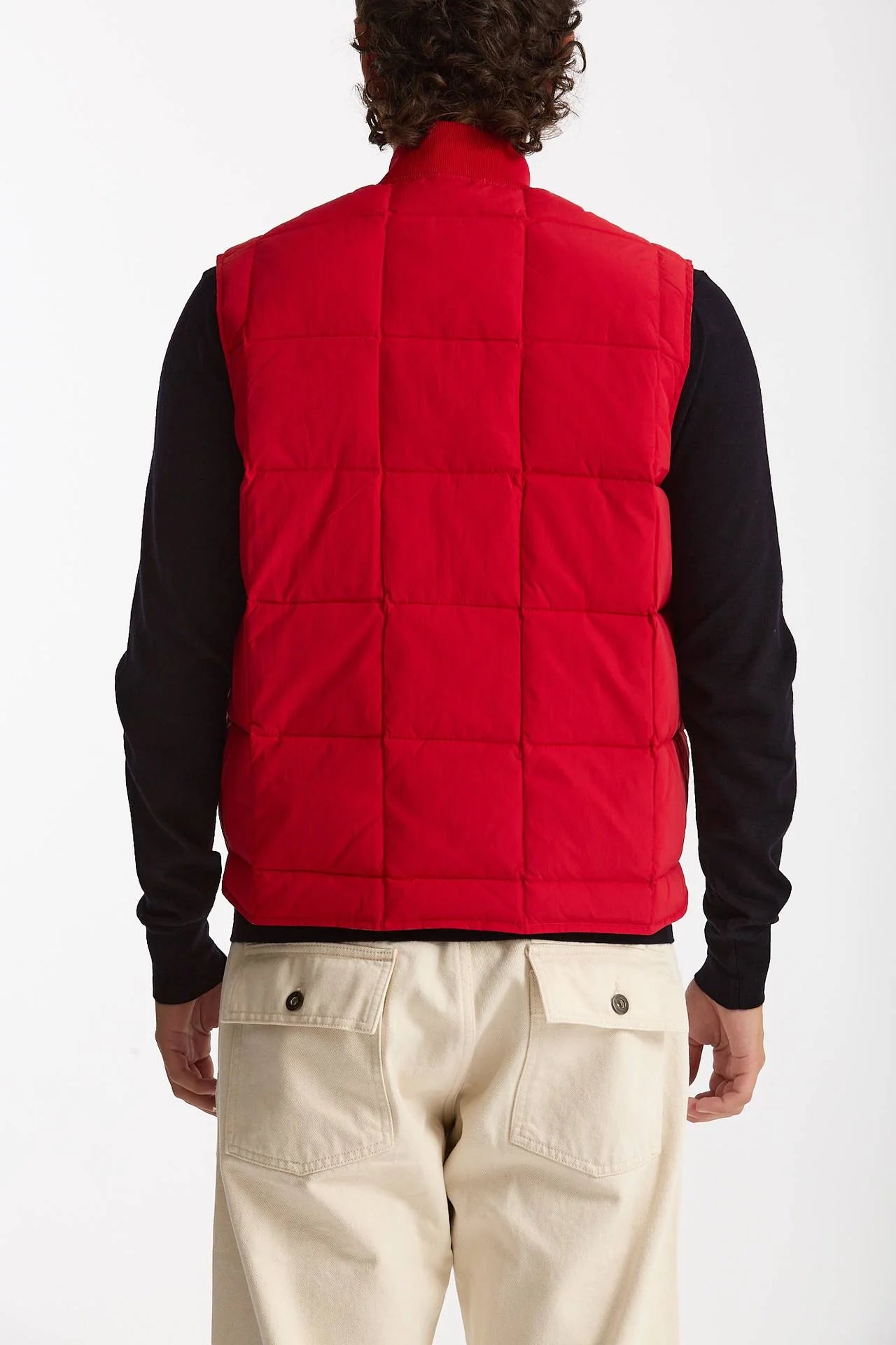 W6-SEATTLE Gilet Down Vest Rescue Red Man