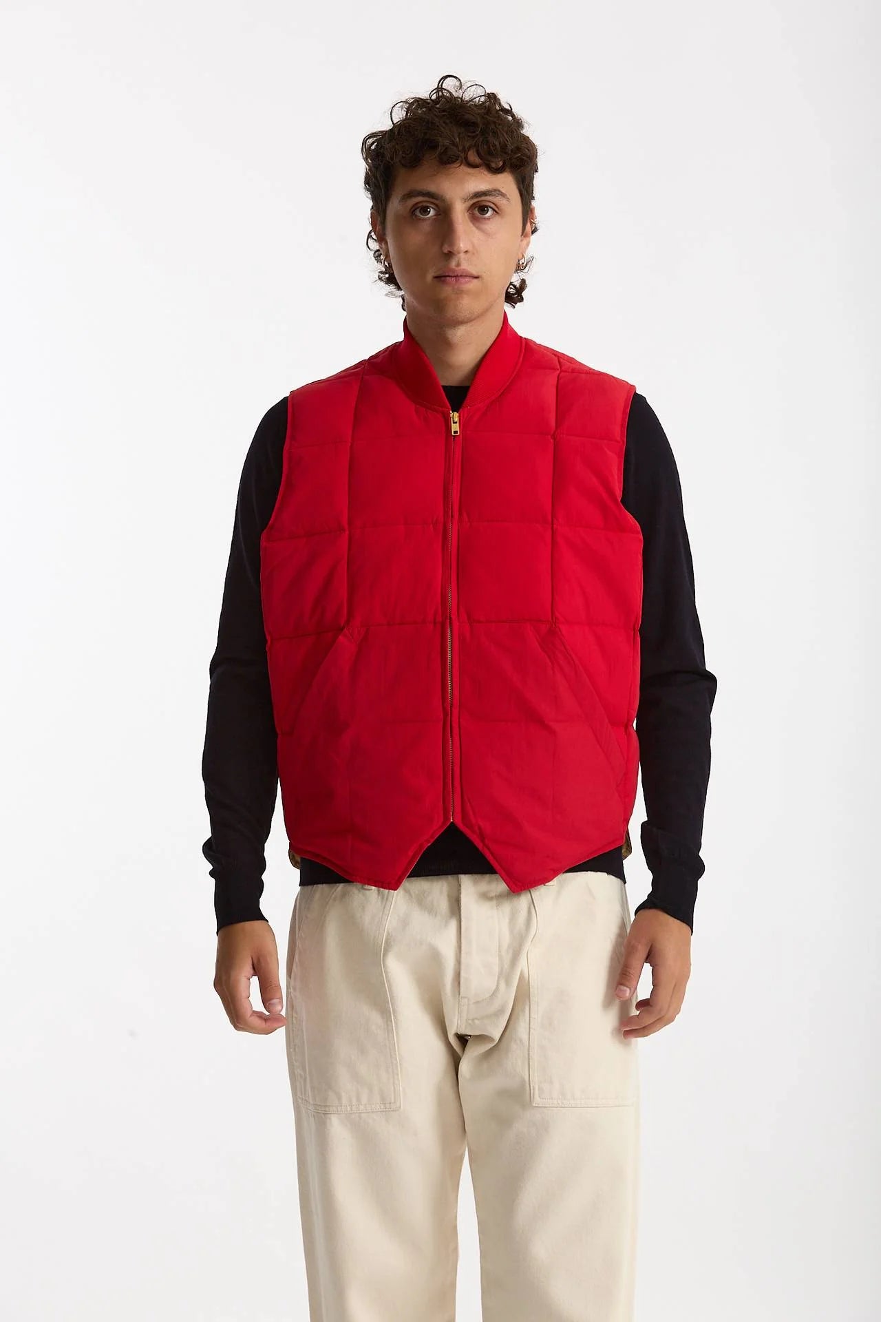 W6-SEATTLE Gilet Down Vest Rescue Red Man