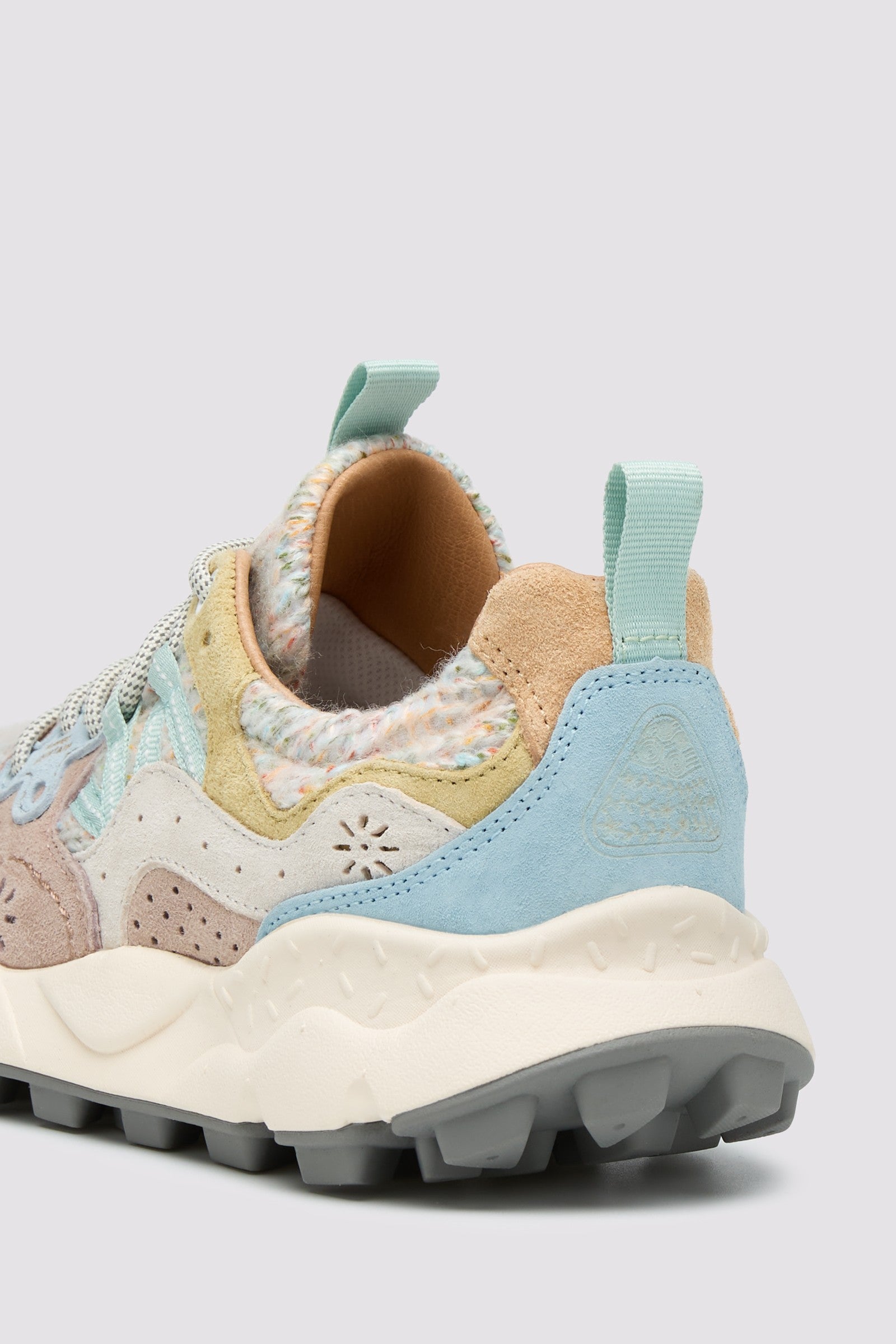 DW4-1E98 YAMANO3 Wool Beige/Turchese Woman