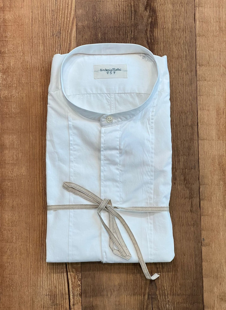 S2-UCUN24 Camicia Coreana Regular Bianco Man