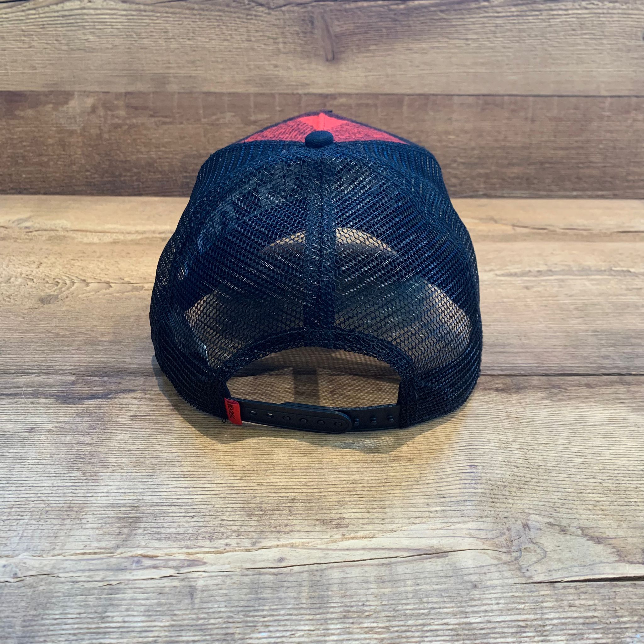 Cappello Lady Bug Quadri RED