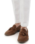 S2-CV100BX Pantalone Barber Bianco Man