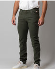 517 Pantalone 5Tasche Soft Bull Military Green Man